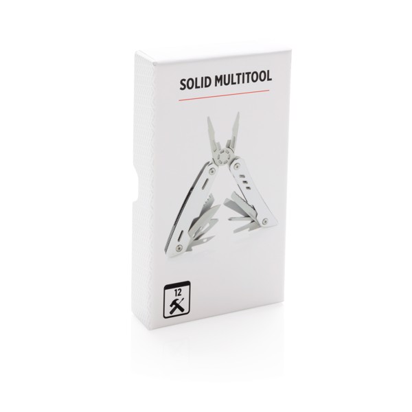 Xd Collection 12-funkcijsko večnamensko orodje, ohišje iz aluminija - Silver