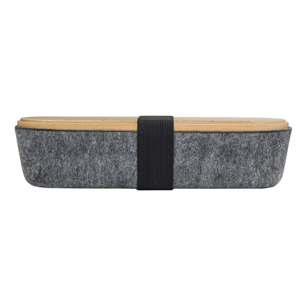 Jasse felt pencil case with phone holder