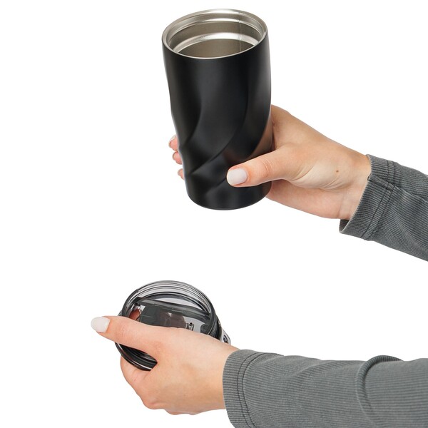 BrandCharger travel mug Vortex Calix | 400 ml - black