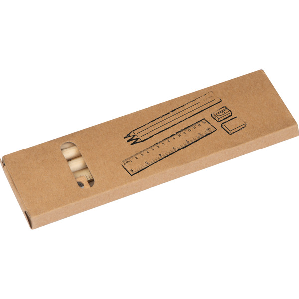 Writing set GUSTAV - Beige