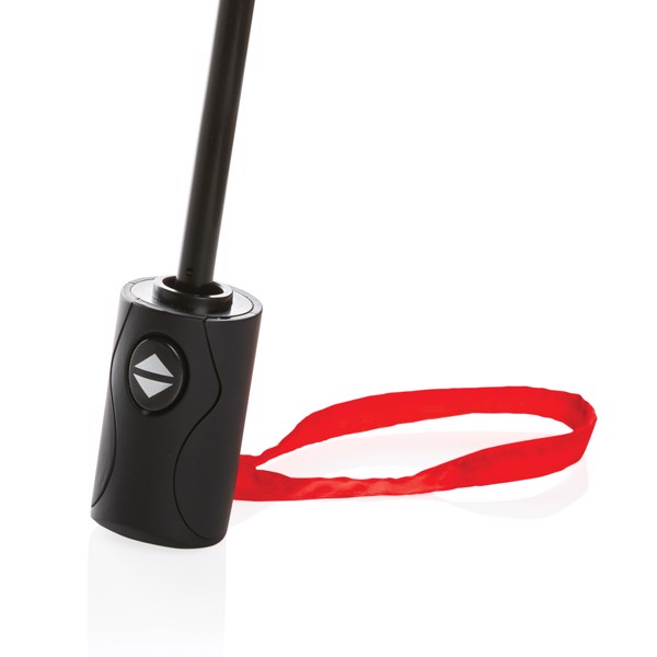 Mini ombrello auto apri/chiudi 21" rPET 190T Impact AWARE™ - Rosso Ciliegio