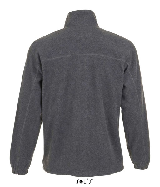 Sol's North Men - Zipped Fleece Jacket - Grey Melange / S
