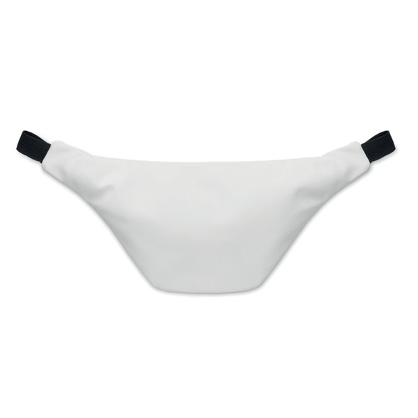 Sac banane en PU souple Bai - Blanc