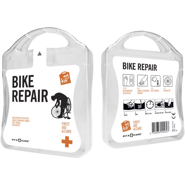 mykit, first aid, repair, cycle, bicyle, cycling - weiss