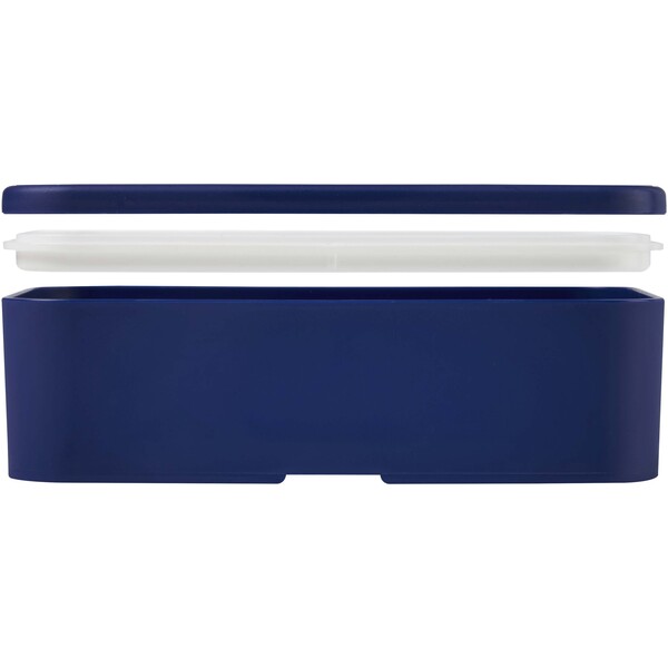 Boîte à déjeuner MIYO POP de 700 ml à compartiment unique - Bleu