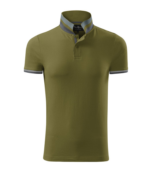 Polokošile Pánská Malfini Premium® Collar Up - Avocado Green / S