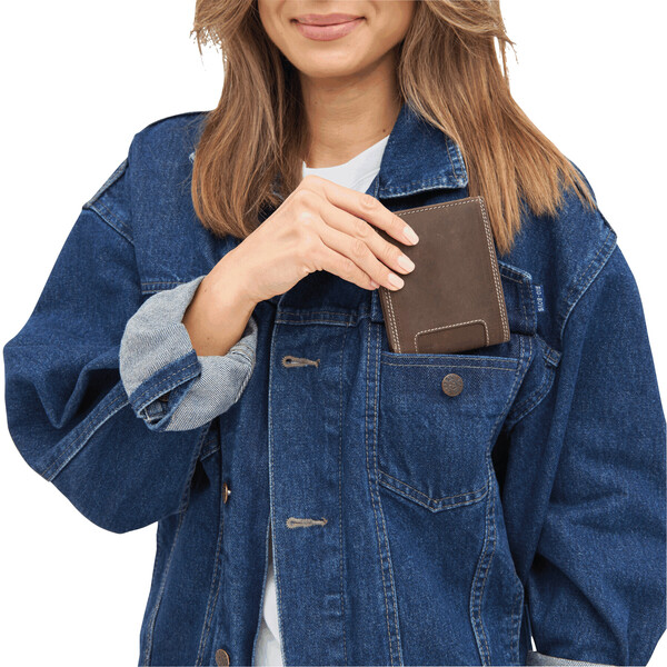 Genuine Leather Purse Wild Style I