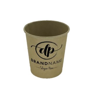 Single Wall Kraft Paper Cups 4oz (90-100ml)