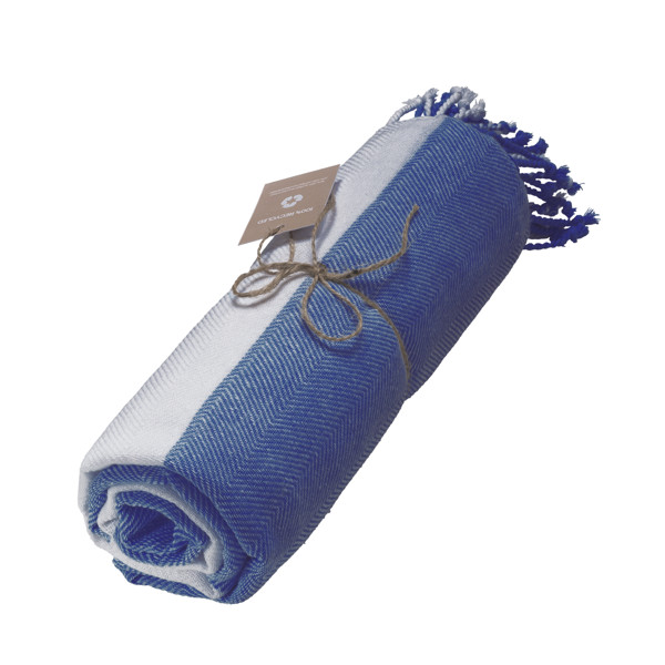 Brisača za plažo iz recikliranega bombaža 180 g/m2, 90x170 cm - Royal