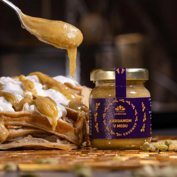 Gourmed kardamóm v mede 75 g