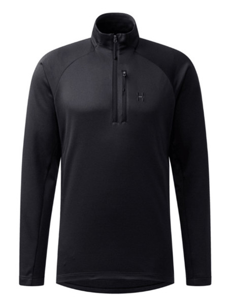 Haglofs Korp Mid Halfzip Men - TRUE BLACK - S