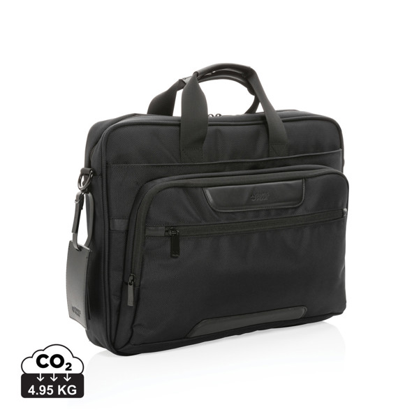 Swiss Peak laptop bag 15.6", recycled 1680D PET
