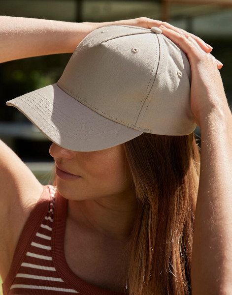 Organic Cotton 5 Panel - White / ONE SIZE