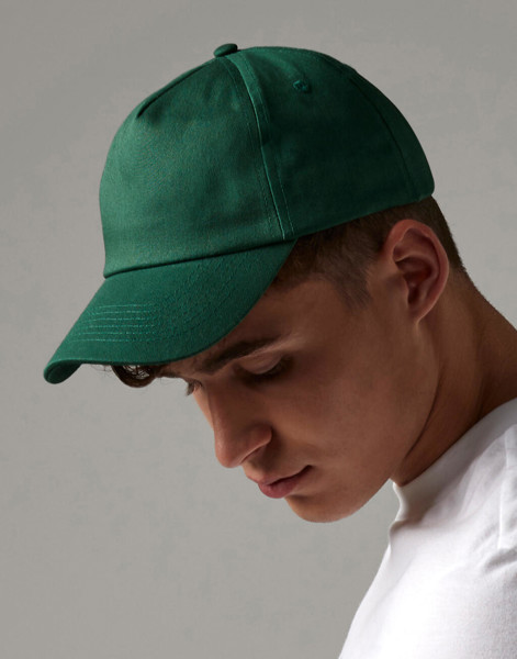 Authentic 5 Panel Cap - White / ONE SIZE
