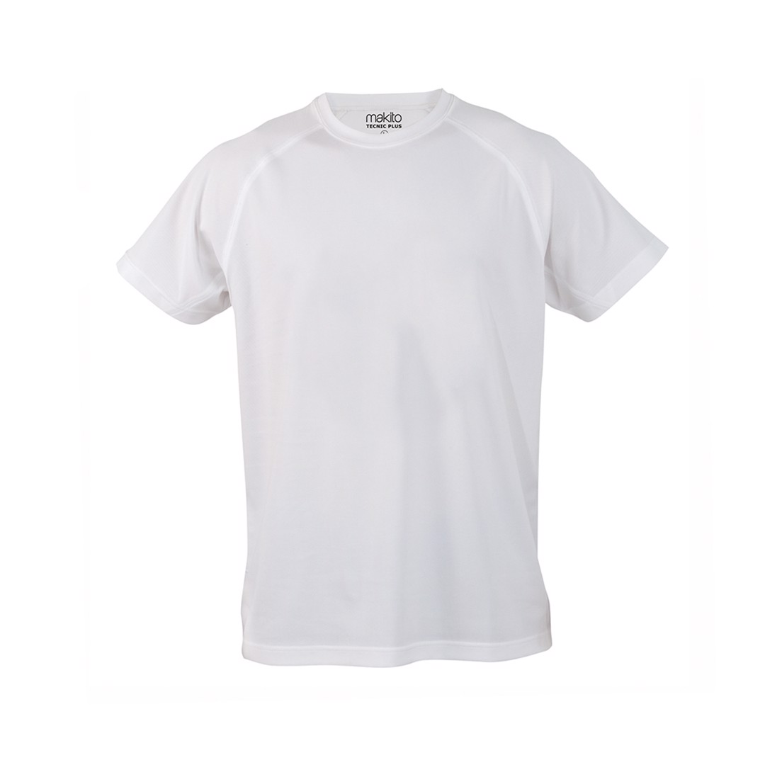 T-Shirt Adulto Tecnic Plus - Branco / XXL