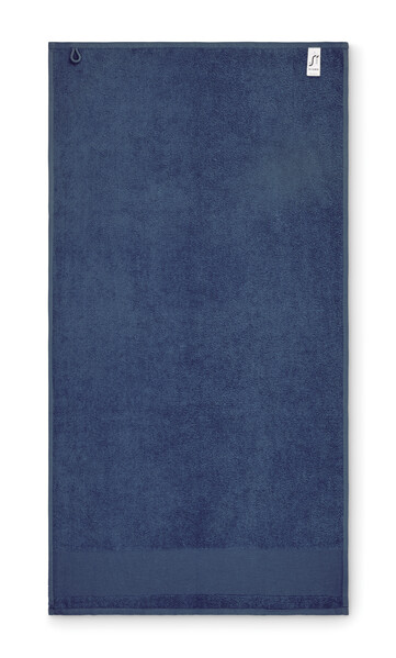 Serviette à main en coton Island 50 - Bleu Royal