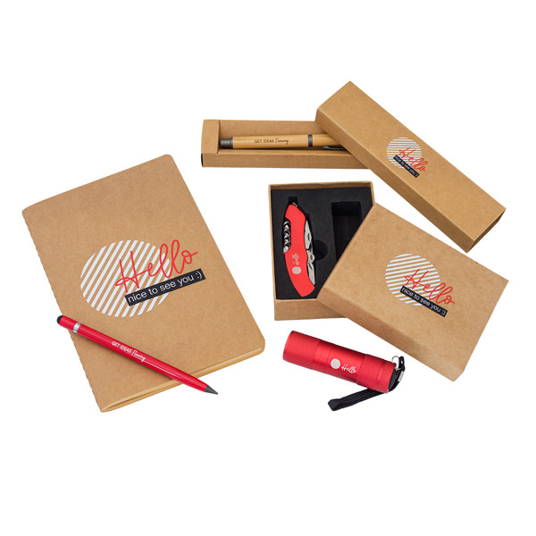 Machino bamboo ballpen in a box