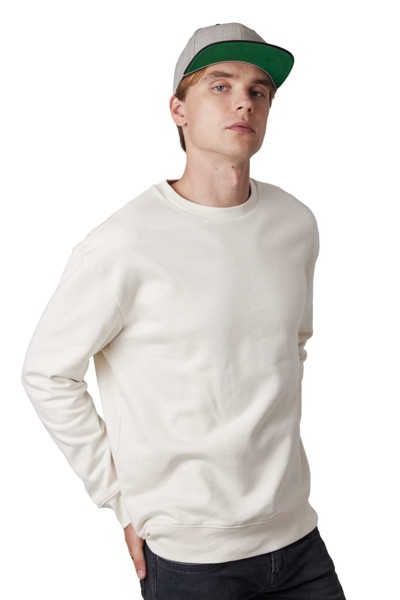 Flat Peak Cap - 6 Panels - White / White