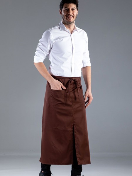 Tablier With Vent - Grey