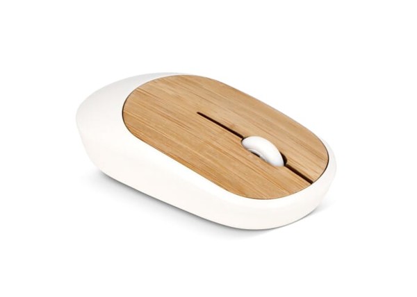 Travel Mouse R-ABS &amp; bamboo