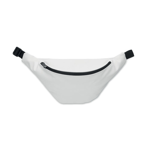 Soft PU waist bag Bai - White