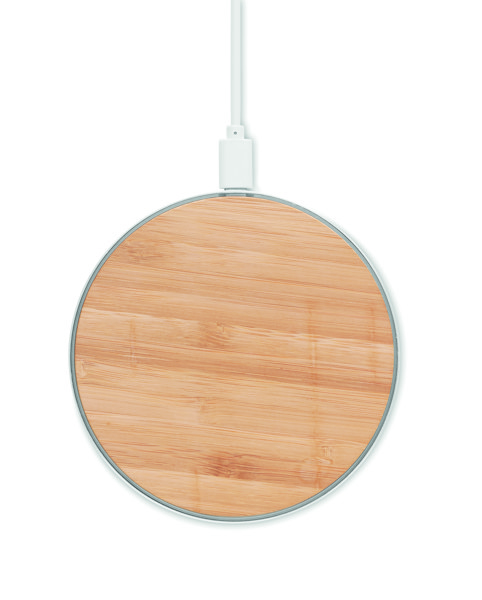 Despad wireless charger bamboo, 10W output