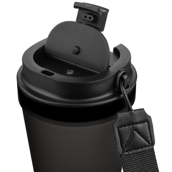 Travel drinking mug 350 ml Lush - black
