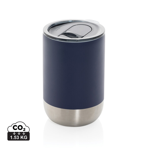 Mug en acier inoxydable recyclé RCS - Bleu Marine