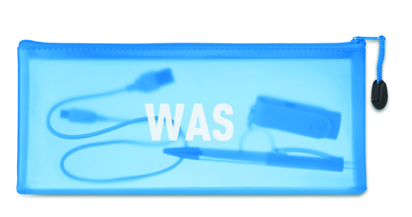 Astuccio in PVC Gran - Blu