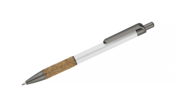 Ball pen KUBOD - white
