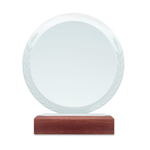 MB - Round award plaque Keen