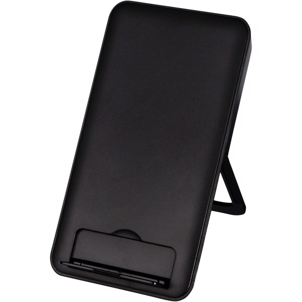 Loop 10W recycled plastic wireless charging pad with phone stand