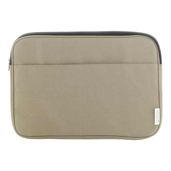 Újrahasznosított Vászon Laptoptáska Rebyss Comp - Beige