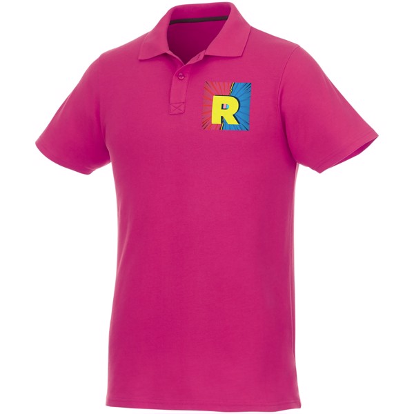 Polo para homem de 180 g/m² Helios - Magenta / XXL