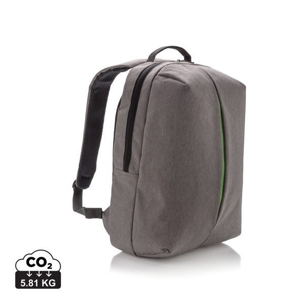 Smart office & sport backpack - Grey / Green