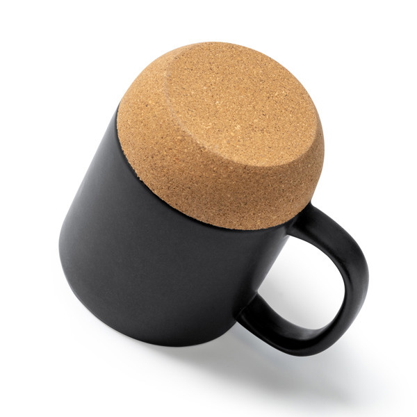 Rosella Cork Mug - White
