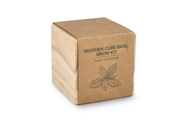 Ensemble de jardinières en bois FSC – Basilic