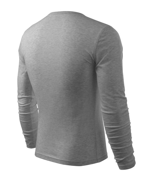 Majica Dugih Rukava Muška Malfini® Fit-T Ls - Tamno Siva Melanž / L