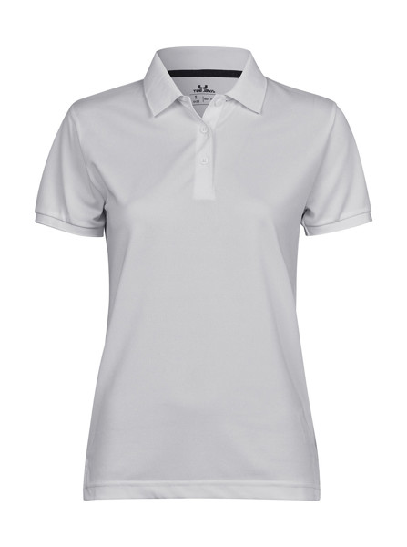 Womens Club Polo - White / L