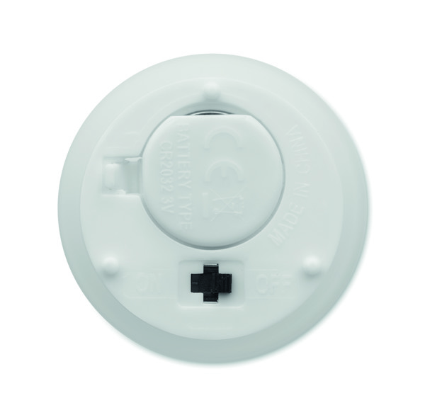 Xandle LED wax candle, glass holder, CR2032