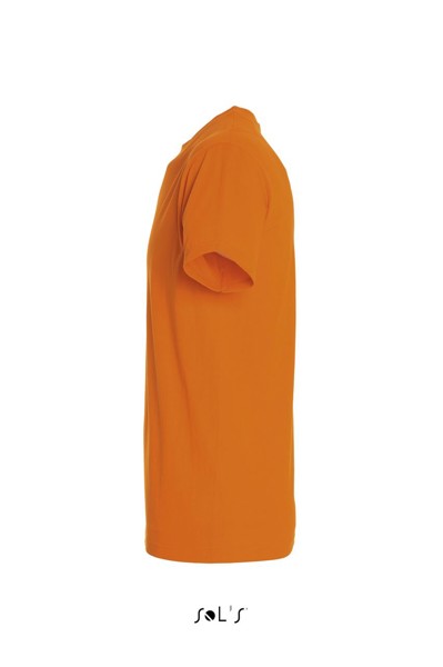 Sol's Imperial - Men's Round Collar T-Shirt - Orange / XS