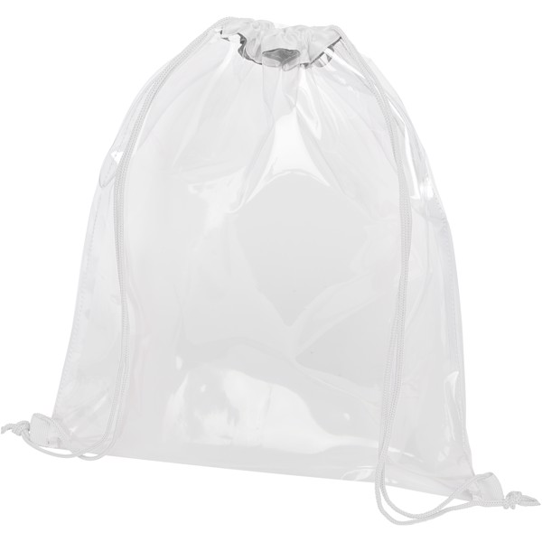 Clear 2024 drawstring backpack