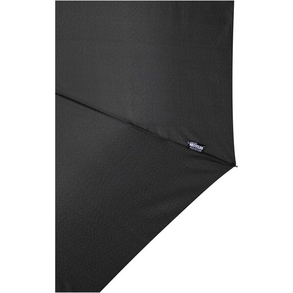 SMART 21" foldable RPET umbrella - Black