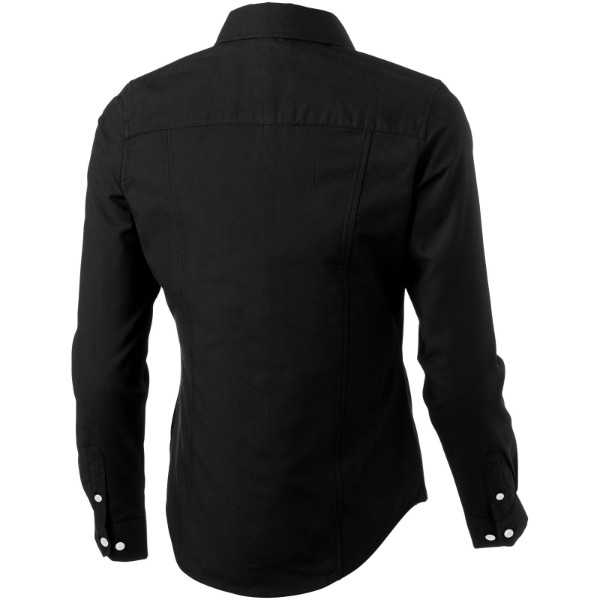 Chemise oxford manches longues femme Vaillant - Noir / 2XL