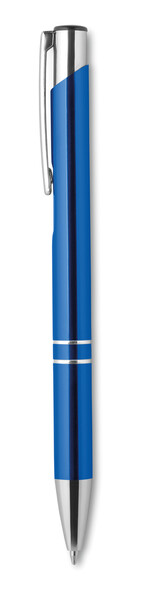 Stylo à bille en alu recyclé Bern - Bleu Royal