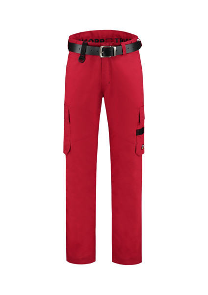 Pracovné nohavice unisex Tricorp Work Pants Twill - Červená / 52