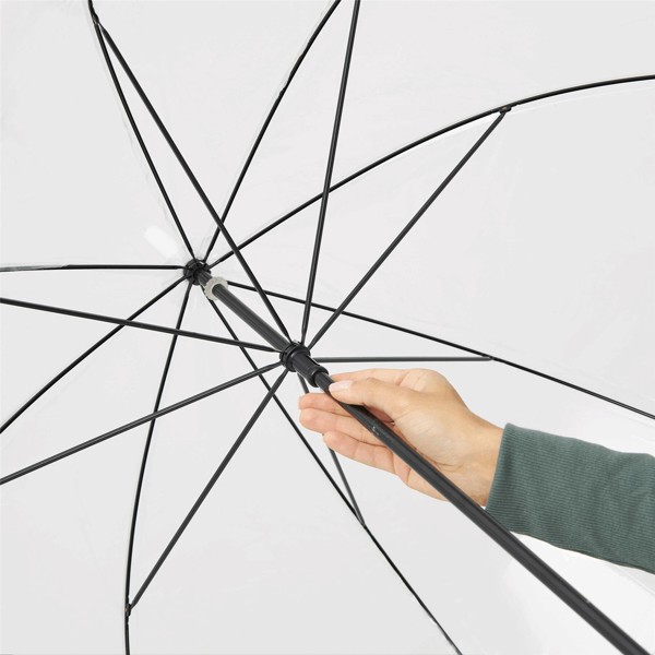 Honeymoon dome umbrella, 830 mm diameter - Transparent / White