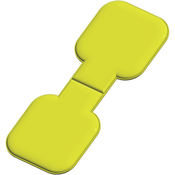 Íman refletor em TPU quadrado RFX™ - Amarelo neón