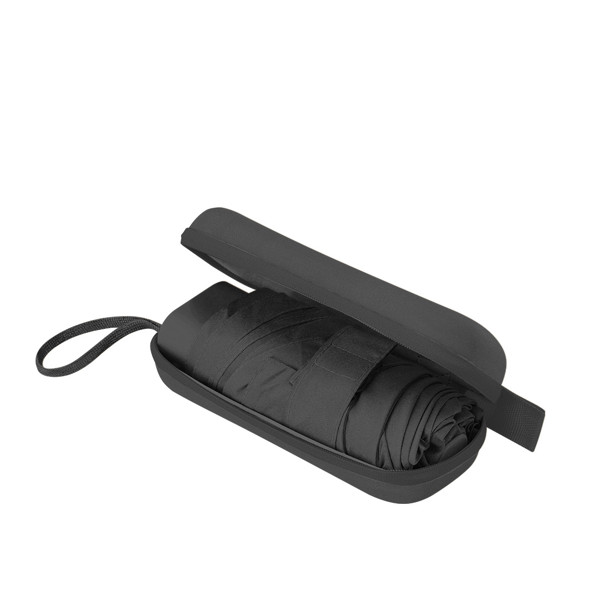 Faltbare Regenschirm Ottis - Schwarz