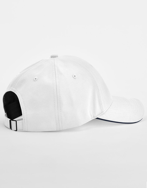 Team Sports-Tech Cap - White / French Navy / ONE SIZE